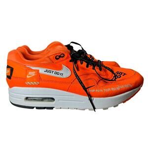 Nike Air Max One Orange Just Do It Shoes Sneakers Size Women's 9